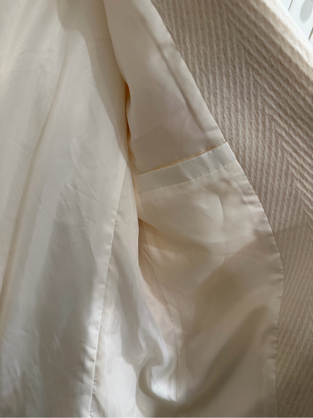 The Very Oversized Blazer in Ivory - Picture 9 of 13